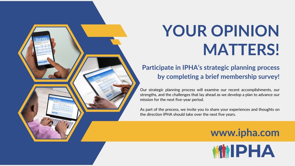IPHA Strategic Planning Survey Ad 1920 x 1080 px