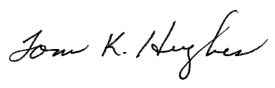 Tom signature