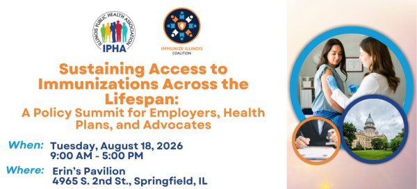 Sustaining Access to Immunizations Across the Lifespan Banner 1